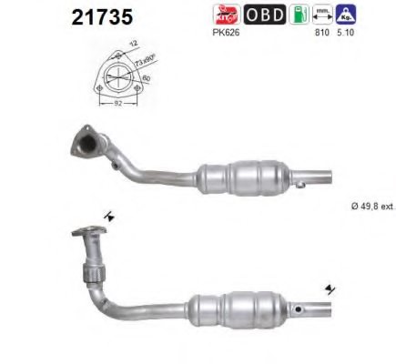 AS 21735 Catalytic Converter